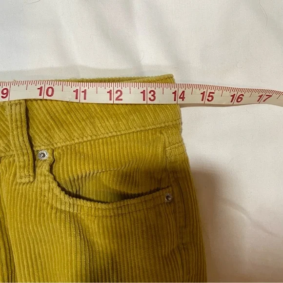 5/$25 Urban Outfitters‎ Mom High Rise Straight Leg Corduroy Pants Womens 26 - Picture 6 of 9